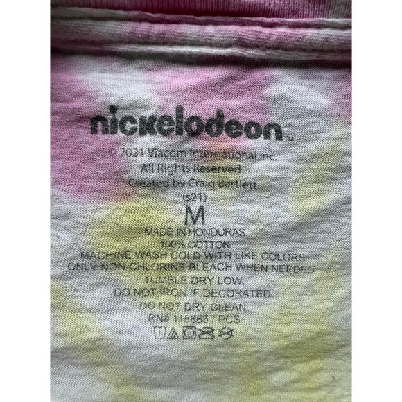 Nickelodeon 90s Cartoons T Shirt Men M Multicolor Retro Style 100% Cotton Casual - Picture 11 of 12